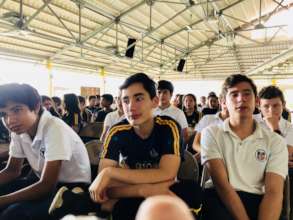 Lincoln students attended a talk by Dr.Wagner