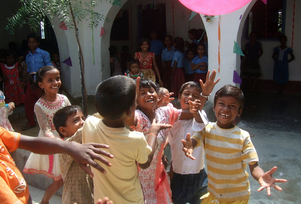 Give Toys to children who have never had them