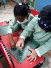 First day at school with support of Muwakhat