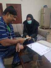 Muwakhat giving fee amount to Mishal