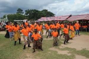Ending the celebration with dancing