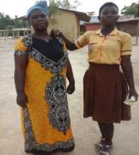 Zenatu posing with one of her daughters
