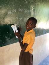 Adwoa at school.