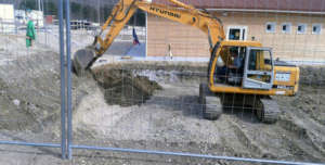 Work in progress in Cittareale