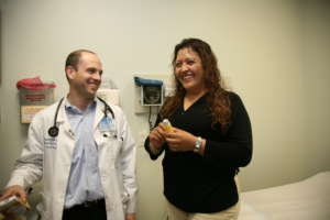 Patient served at Direct Relief-partner clinic