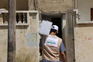 Ration being Delivered at Doorstep