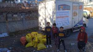 Relief goods and food packages