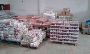 Relief Goods Placed in Godown
