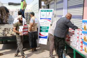 Food packets for Syrian Refugees.