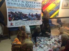 Relief goods for Syrian Refugee