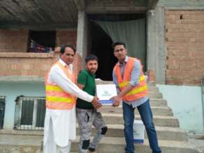 Distribution of Relief goods