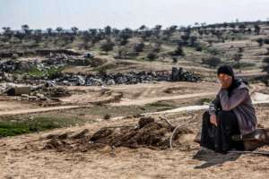 Ya'akub's widow in Umm al-Hiran