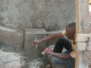 Ready Tank Built Out Of Waste Plastic Bottles