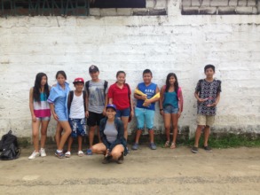 Before starting the mural