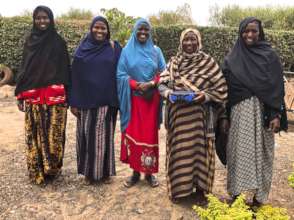 Marasabit women's group with Gemini MP3 radio