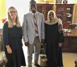 Kristine, Marsabit Deputy Governor and Fatuma