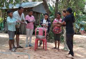 Soap Distribution and hand washing