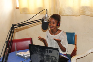 Girl Ambassador Esther discusses women's rights.