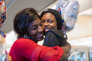 Reuniting with family after 13 years of separation