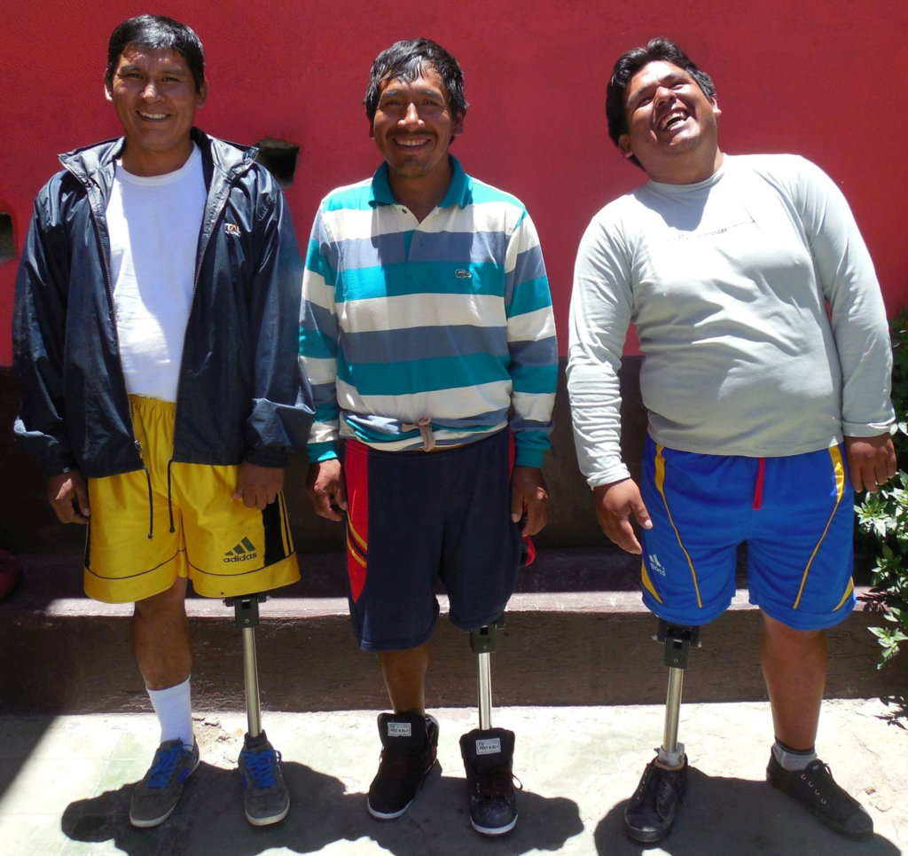 Prosthetic Limbs for 50 Poor Bolivian Amputees
