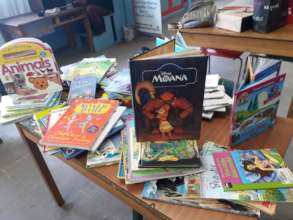 Books donated by Bridge House to Wemmershoek