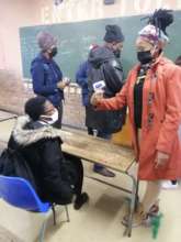 Temp Checks at schools in the Western Cape