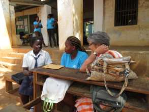 Esther is in disbelief learning of her Sponsorship