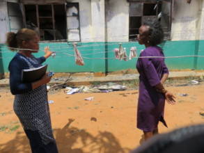 Kenya Keys'  Clemence and deputy principal talk