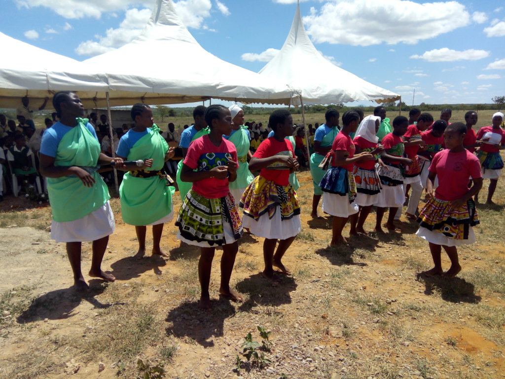 Taru Girls perform traditional dances