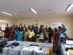 Beneficiaries at this month's Focus Group