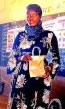 Participant in recent local menstrual cup workshop