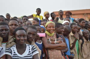 Some of the beneificiaries of this program.