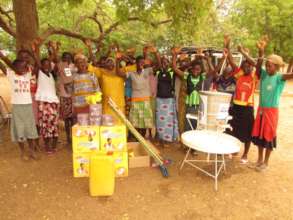 BARKA donates MHM resources to new school