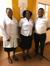 Kamili nurses at an outreach clinic
