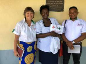 The Kamili team visiting an outreach clinic
