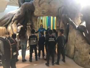 Kids from Social services homes visit Muzeiko
