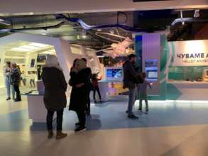 Visit of a group from a refugee and migrant centre