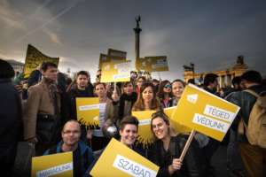 Protesting against the NGO Act