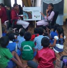 Read aloud sessions at ACT