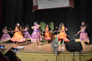 Children dancing on Annual day