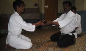 Ramkumar (name changed) gets his Karate Black Belt