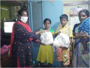 Giving Ration Kits