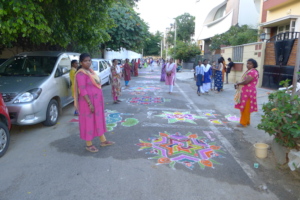 Rangoli competition