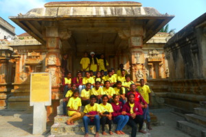 Summer outdoor trip with the children