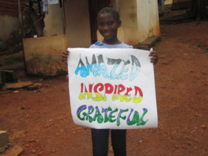 Mariatu is "Amazed Inspired Grateful"