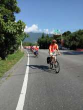 cycling tour during the camping trip.