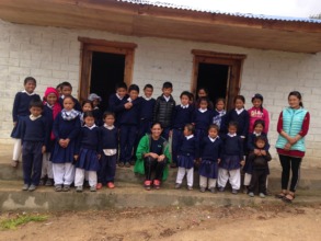 The children at Ramailio Jyothi School