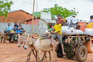 Many households have been displaced by the floods