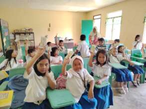Local partner provided soap and hygiene supplies