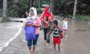 Monsoon floods in Sulu June 2018